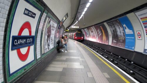 Clapham South Underground Station, London