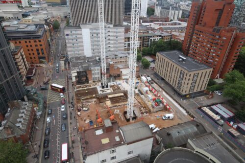 2nd crane installed 2 22 07 2019