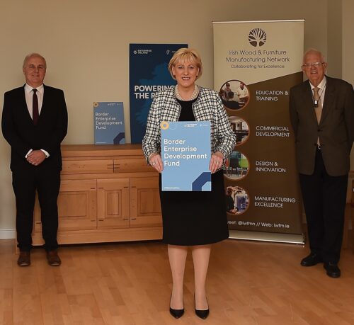 David Tracey Training Manager John Sisk Minister Heather Humphries Bill Vernon Sec IWFMN