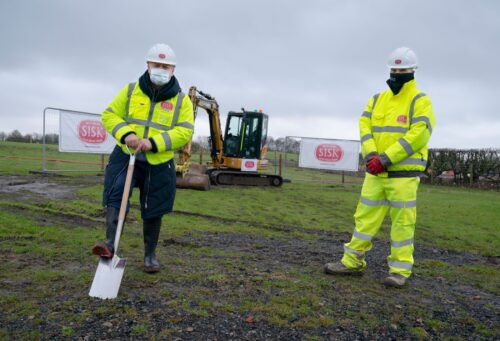 Grounbreaking 28 01 2021 Nick and Councillor