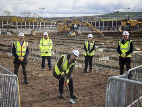 Swindon sod turning 1
