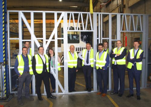 Vision built group shot steel panel